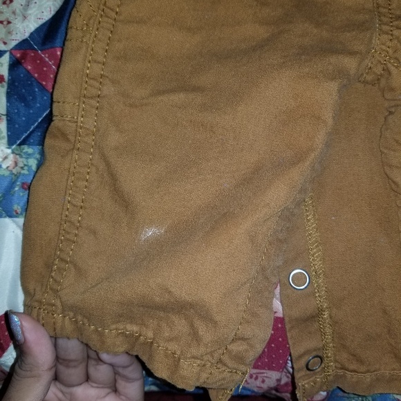 Brown overalls with sweater - Picture 3 of 4